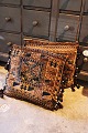 Decorative pillow made of antique kilim carpet. 50x43cm.