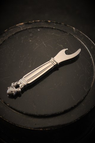 Georg Jensen opener in sterling silver, acorn cutlery.