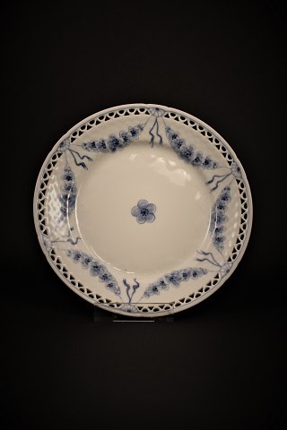 Bing & Grøndahl , B&G Empire , frokost tallerken med gennembrudt kant. Dia.: 
21,5cm.