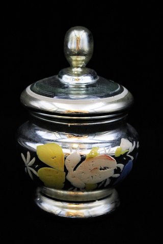 Fin 1800 tals bonbonniere i Fattigmandssølv / Mercury Glass...