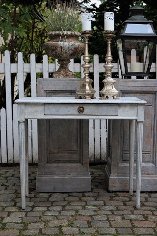 Old French console table with small drawer…