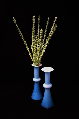 Turquoise Carnaby glass vase from Holmegaard glassworks for a single flower...
(1 piece available)