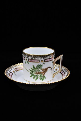 Royal Copenhagen Flora Danica chocolate cup with saucer. 
RC#20/3513. 1.sort. Year 1963...