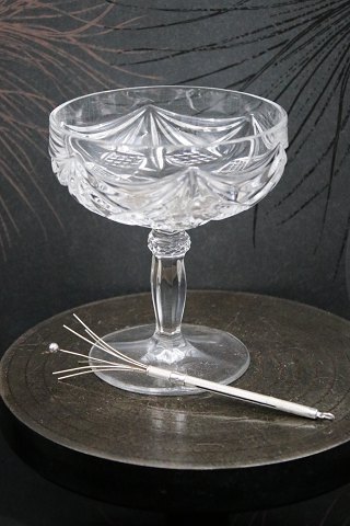 Gammel champagnepisker i sølv , stemplet 925...
