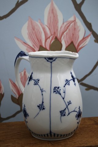 Bing & Grondahl Blue Painted / Blue Fluted milk jug. Height: 14.5cm...