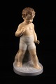 Porcelain figure from Royal Copenhagen of bathing boy.
Decoration number: 1786.