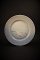 Bing & Grøndahl frokost tallerken i Mågestel med guldkant.
Dia.:21,5cm.
BG# 26.
