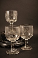 item no: Fransk vin glas nr.3