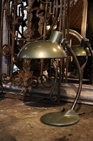 vare nr: Vintage/retro metal bordlamp 5