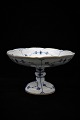 Royal Copenhagen Blue Fluted Fluted bowl on base with gold edge. RC#1/458. 
1.sort. (1898-1923) 
H:14cm. Dia.:23cm.