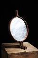 Hans-Agne Jacobsson bordspejl / håndspejl af formbøjet palisander  fra 60érne...