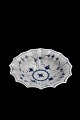 Royal Copenhagen Blue Fluted Plain 16-angled bowl. 
RC#1/141. 1.sort. Before 1923...