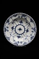 Royal Copenhagen Blue Fluted Full lace small deep plate. 
Dia.:19,5cm...
