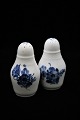 Royal Copenhagen Blue Flower Braided salt & pepper set. 
RC# 10/8225 - 10/8221...