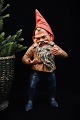 Antique painted terracotta Santa Claus, very fine detailed and in good condition...
