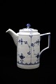 Rare Royal Copenhagen Blue Fluted Plain coffee pot. 
RC#1/371. 1.sort. from before 1923.