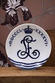 Royal Copenhagen Mindeplatte  i anledning af Prinsesse Louises bryllup med prins 
Friedcrich i 1896...
