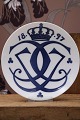 Commemorative plaque from Royal Copenhagen. Princess Ingeborg