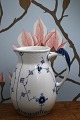 Bing & Grondahl Blue Painted / Blue Fluted Milk Jug. Height: 17cm...