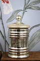 Rare 1800s jar in Mercury Glass with a fine old patina...
