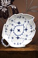 Royal Copenhagen Blue Fluted Leaf Shaped Dish with Handle. 1/145.1898-1923...