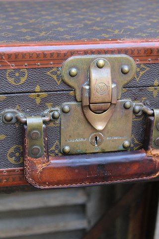 labyrint ensidigt Transistor K&Co - Vintage LOUIS VUITTON Auth President Monogram Hard Case Kuffert /  briefcase... *